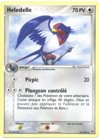 Heledelle #41/106 — EX Émeraude