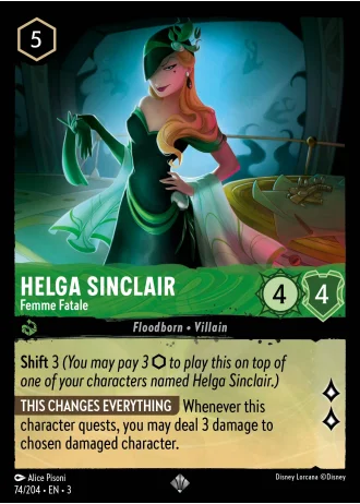 Helga Sinclair - Femme Fatale #74/204 — Into the Inklands