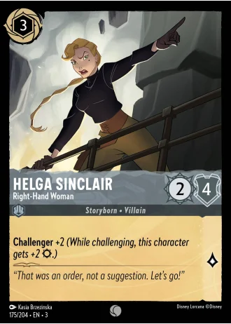 Helga Sinclair - Right-Hand Woman #175/204 — Into the Inklands