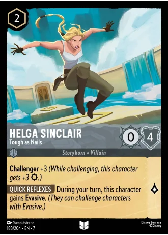 Helga Sinclair - Tough as Nails #183/204 — Archazia's Island