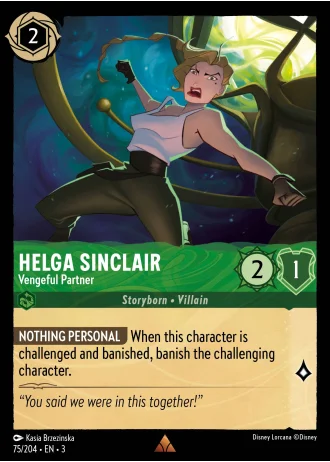 Helga Sinclair - Vengeful Partner #75/204 — Into the Inklands