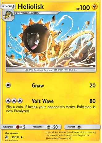Heliolisk #38/131 — Forbidden Light