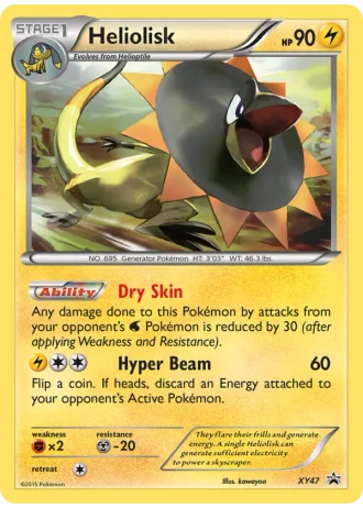 Heliolisk XY47 — XY Promos