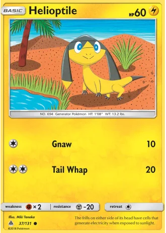 Helioptile #37/131 — Forbidden Light
