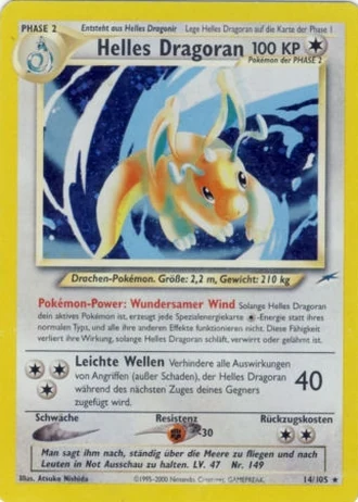 Helles Dragoran (1. Edition) #14/105 — Neo Destiny (1. Edition)