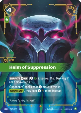 Helm of Suppression #045/166 — Vendetta