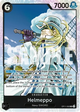 Helmeppo (OP11-092) — A Fist of Divine Speed (OP11)