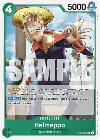 Helmeppo (OP12-033) — Legacy of the Master (OP12)