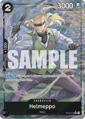 Helmeppo (ST06-010) (Full Art) — One Piece The Best (PRB01)