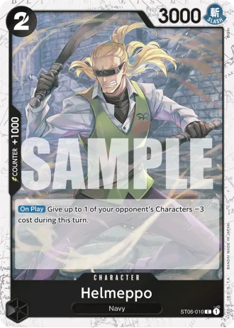 Helmeppo (ST06-010) (Jolly Roger Foil) — One Piece The Best (PRB01)