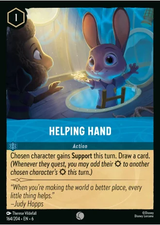Helping Hand #164/204 — Azurite Sea