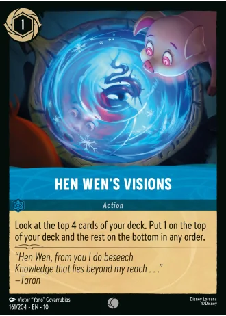 Hen Wen's Visions #161/204 — Whispers in the Well