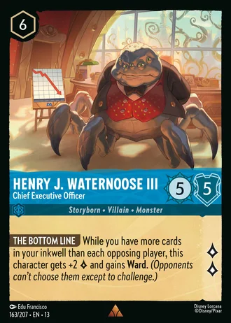 Henry J. Waternoose III - Chief Executive Officer #163/261 — Attack of the Vine!