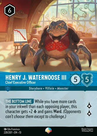 Henry J. Waternoose III - Chief Executive Officer #220/261 — Attack of the Vine!