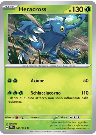 Heracross #006 — Evoluzioni a Paldea