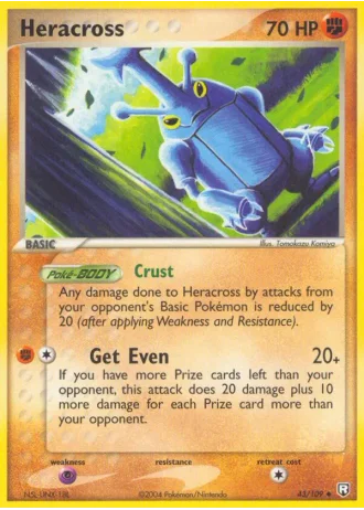 Heracross #43/109 — Team Rocket Returns