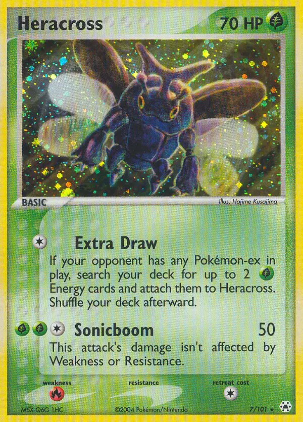 Heracross #7 — EX Leggende Nascoste