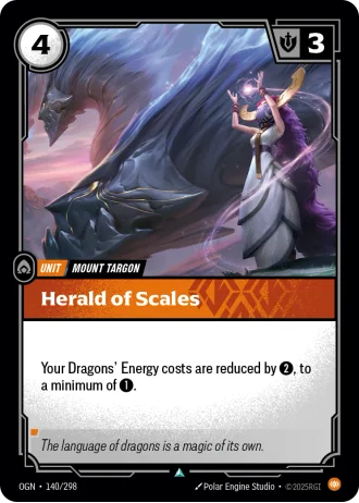 Herald of Scales #140/298 — Origins
