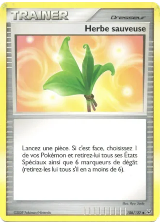 Herbe sauveuse #108/127 — Platine