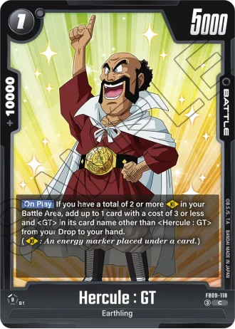 Hercule : GT FB09-118 — Dual Evolution (FB09)