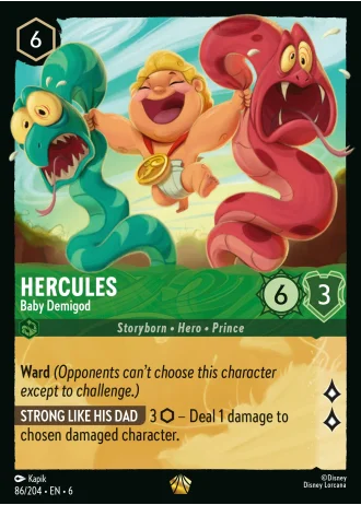 Hercules - Baby Demigod #86/204 — Azurite Sea