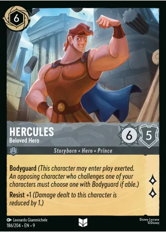Hercules - Beloved Hero #186/204 — Fabled