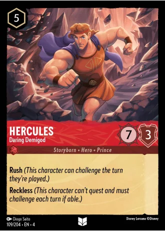Hercules - Daring Demigod #109/204 — Ursula's Return