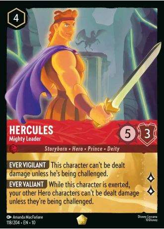 Hercules - Mighty Leader #118/204 — Whispers in the Well