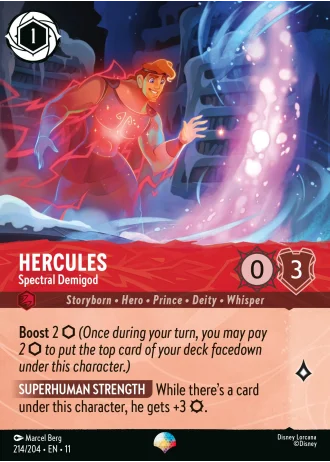 Hercules - Spectral Demigod #214/204 — Winterspell