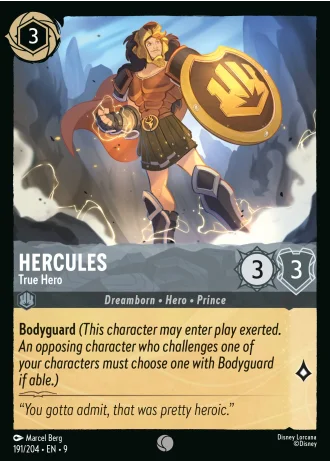 Hercules - True Hero #191/204 — Fabled