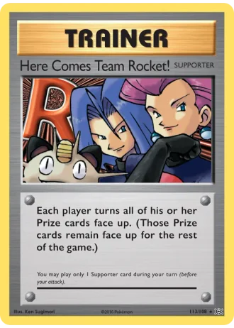 Here Comes Team Rocket! #113/108 — Evolutions