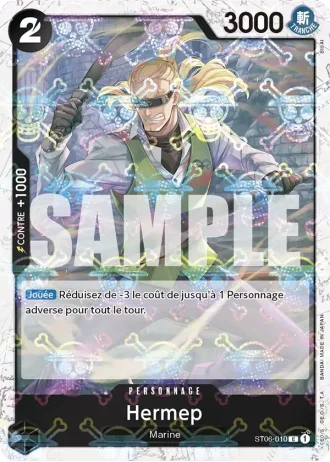 Hermep (ST06-010) (Jolly Roger Foil) — ONE PIECE CARD THE BEST (PRB01)