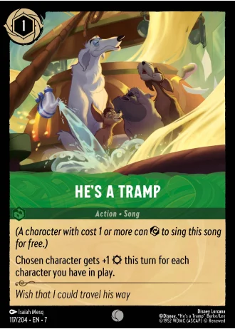 He's a Tramp #117/204 — Archazia's Island
