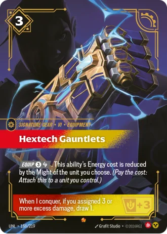 Hextech Gauntlets #188/219 — Unleashed