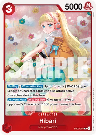Hibari (EB03-008) — ONE PIECE Heroines Edition (EB03)