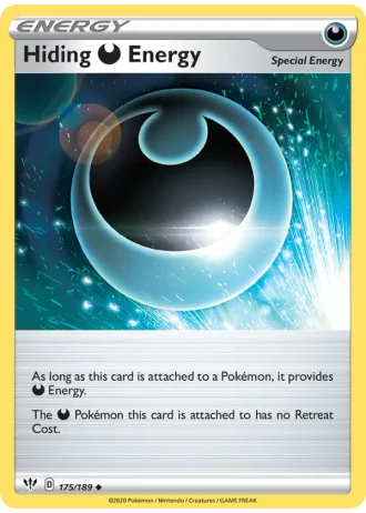 Hiding Darkness Energy #175/189 — Darkness Ablaze