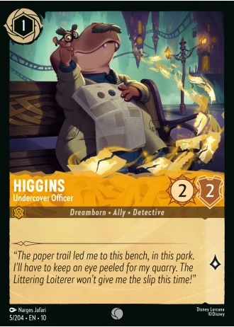 Higgins - Undercover Officer #5/204 — Whispers in the Well