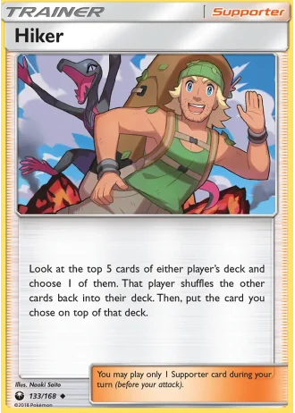 Hiker #133/168 — Celestial Storm