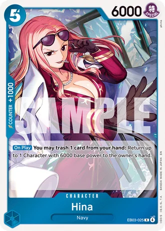 Hina (EB03-025) — ONE PIECE Heroines Edition (EB03)
