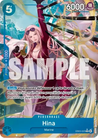 Hina (EB03-025) (Alternative Art) — ONE PIECE Heroines Edition (EB03)