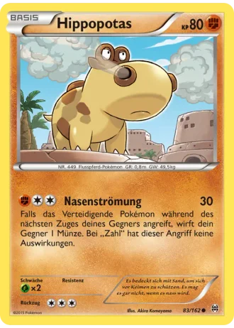 Hippopotas #83/162 — TURBOstart