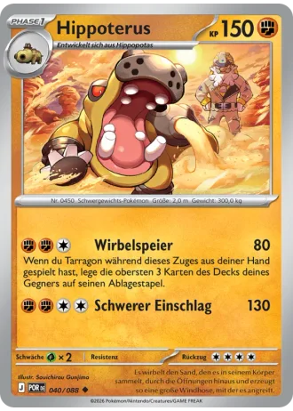Hippoterus #040/88 — Optimale Ordnung