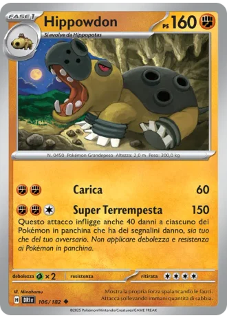 Hippowdon #106/182 — Rivali Predestinati