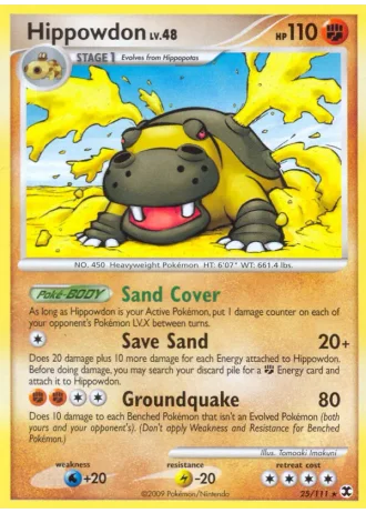Hippowdon #25/111 — Rising Rivals