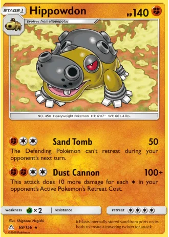Hippowdon #69/156 — Ultra Prism