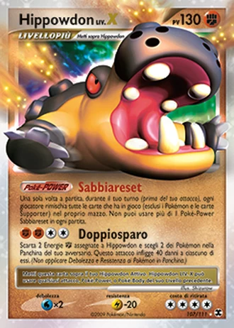 Hippowdon LIV.X #107/111 — L'Ascesa dei Rivali