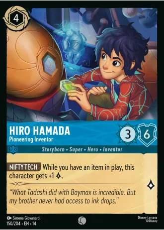 Hiro Hamada - Pioneering Inventor #150/257 — Hyperia City