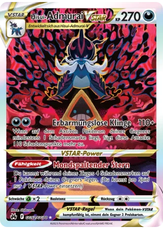 Hisui-Admurai VSTAR GG52/70 — Galar-Galerie (Zenit der Könige)