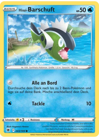 Hisui-Barschuft #043/189 — Astralglanz
