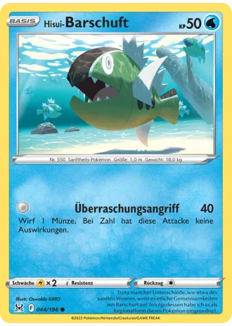 Hisui-Barschuft #044/196 — Verlorener Ursprung